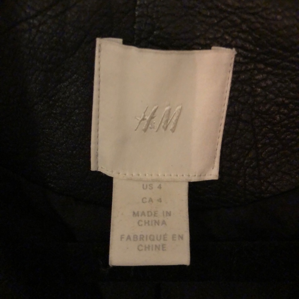 HM leather jacket - Picture 3 of 4
